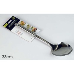 Κουτάλα ραγού inox 33x7εκ.
