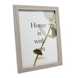 Κορνίζα ξύλινη MDF γκρι 20x30εκ.