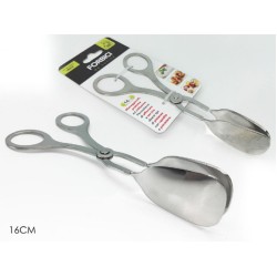 Λαβίδα-ψαλίδι σερβρίσματος ανοξείδωτο 16εκ.