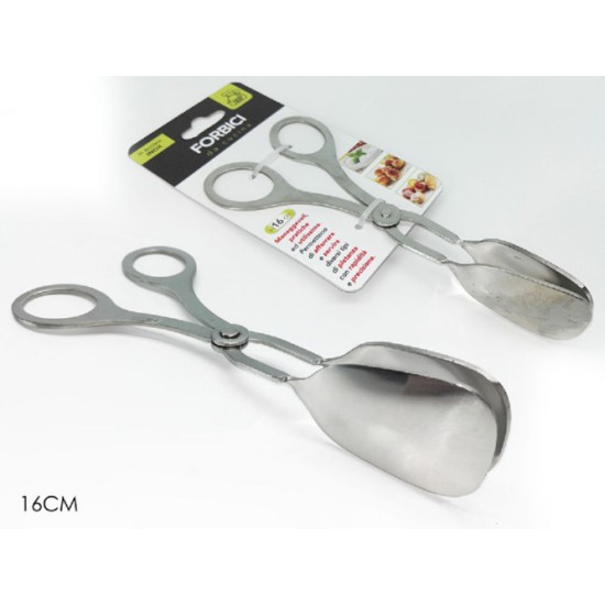 Λαβίδα-ψαλίδι σερβρίσματος ανοξείδωτο 16εκ.