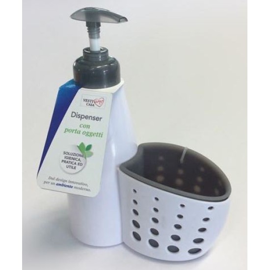 Θήκη υγρού σαπουνιού με θήκη για σφουγγάρι πλαστική