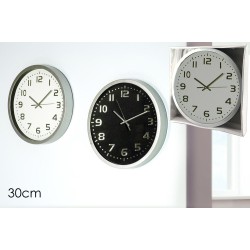 Ρολόι τοίχου πλαστικό 30εκ.