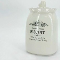 Μπισκοτιέρα πορσελάνινη 210cl 14,5x21,5εκ.