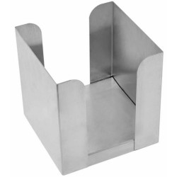 Χαρτοπετσετοθήκη inox 17,3x18εκ.