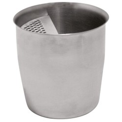 Ποτήρι inox με σίτα 9x9εκ.