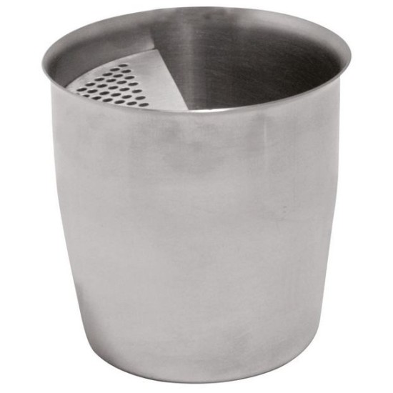 Ποτήρι inox με σίτα 9x9εκ.