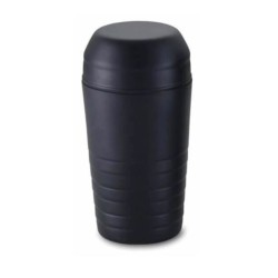 Σέικερ με σίτα μαύρο 9x17,5εκ. 600ml