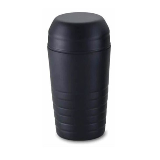 Σέικερ με σίτα μαύρο 9x17,5εκ. 600ml