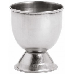 Αυγοθήκη με πόδι ανοξείδωτη Υ5,6εκ.