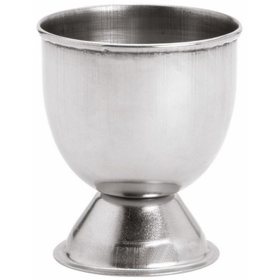 Αυγοθήκη με πόδι ανοξείδωτη Υ5,6εκ.