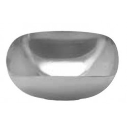 Μπωλ inox τετράγωνο 9,5x9,5x3,9εκ.