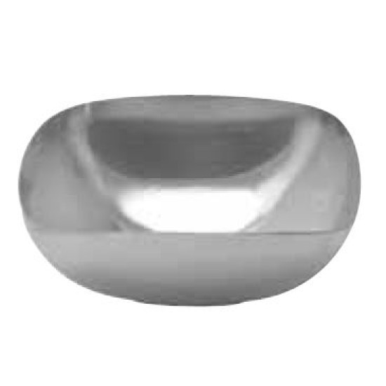 Μπωλ inox τετράγωνο 9,5x9,5x3,9εκ.