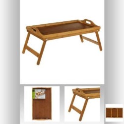 Δίσκος σερβιρίσματος πρωϊνού ξύλινος 51x38εκ.