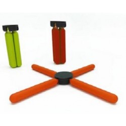 Σουπλά αναδιπλούμενο σιλικόνη/πλαστικό 21x21εκ.