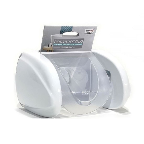 Επιτοίχια βάση για χαρτί υγείας πλαστική 18,5x14x11,5εκ.