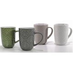 Κύπελο πορσελάνης με σκάλισμα 40cl