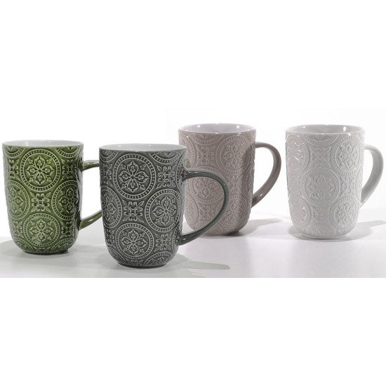 Κύπελο πορσελάνης με σκάλισμα 40cl