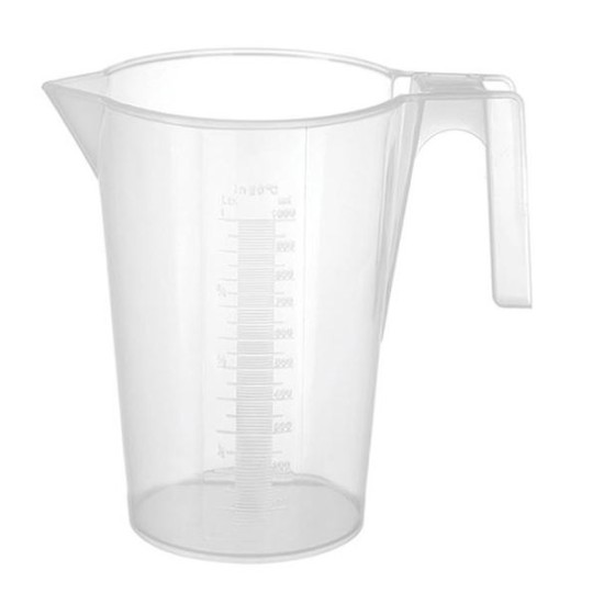 Κανάτα-μεζούρα PP στοιβαζόμενη 2L