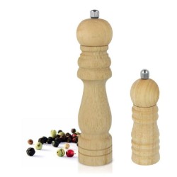 Μύλος πιπεριού ξύλινος με κεραμικό μύλο 37εκ.