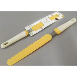 Σπάτουλα ζαχαροπλαστικής πριονωτή σιλικόνης 30εκ.