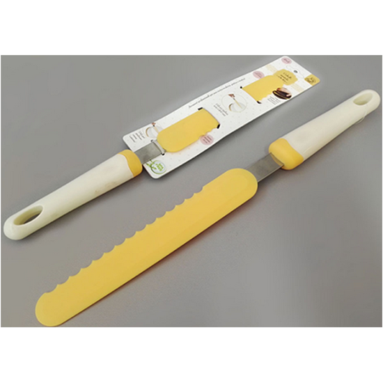 Σπάτουλα ζαχαροπλαστικής πριονωτή σιλικόνης 30εκ.