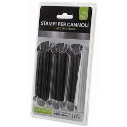 Σετ 3 φόρμες ανοξείδωτες για κανόλι 12,2x2,5εκ.