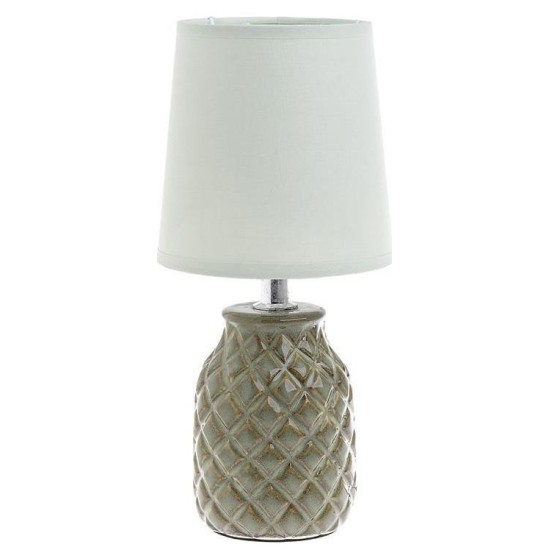 Φωτιστικό επιτραπέζιο κεραμικό πράσινο 12x29εκ.