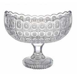 Κουπ με πόδι γυάλινο 27x15,5x22,5εκ.