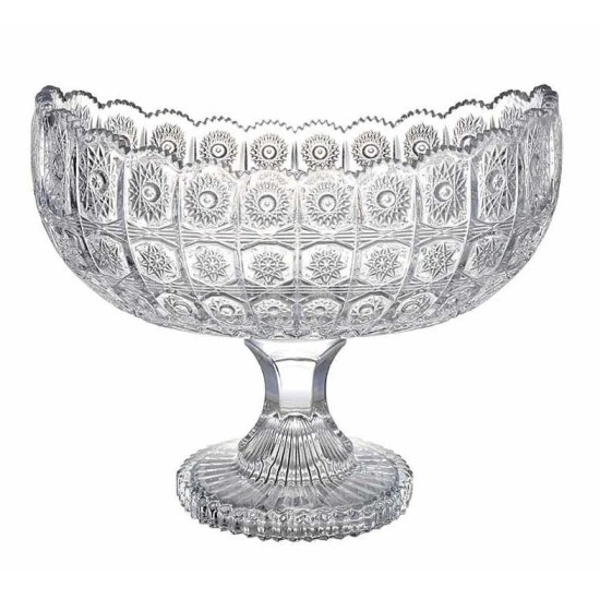 Κουπ με πόδι γυάλινο 27x15,5x22,5εκ.