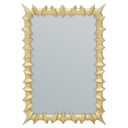 Καθρέπτης τοίχου polyresin χρυσός 35x3x50εκ.