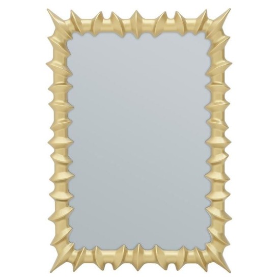 Καθρέπτης τοίχου polyresin χρυσός 35x3x50εκ.