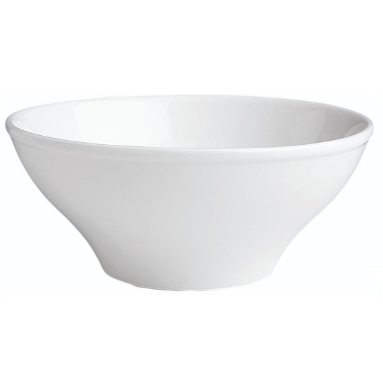Σαλατιέρα πορσελάνης κωνική 20x8εκ.