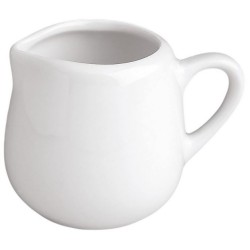 Γαλατιέρα πορσελάνης λευκή 4,5x6,5x4,9εκ. 50ml