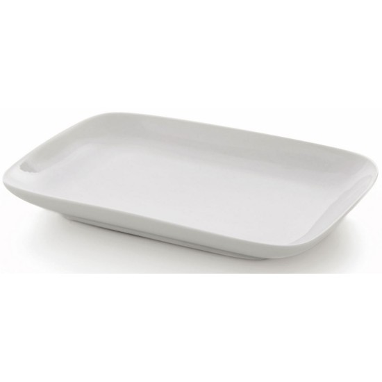 Πιατέλα πορσελάνης ορθογώνια 23,5x15,5εκ.