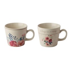 Κύπελο πορσελάνης 2 σχέδια 325ml