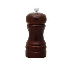 Μύλος πιπεριού με κεραμικό μηχανισμό ξύλινος PVC 10εκ.