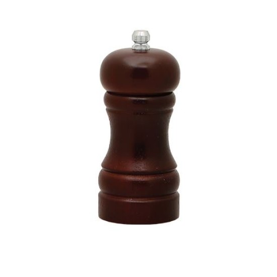 Μύλος πιπεριού με κεραμικό μηχανισμό ξύλινος PVC 10εκ.