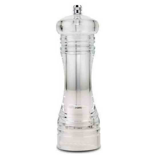 Μύλος πιπεριού ακρυλικός με ανοξείδωτο μηχανισμό 12εκ.