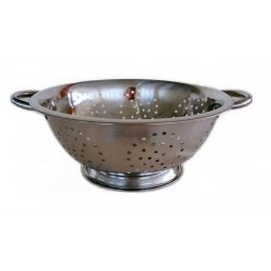 Σουρωτήρι μακαρονιών ανοξείδωτο 24εκ.