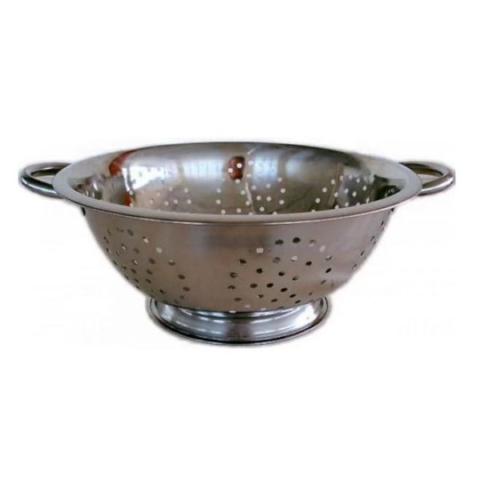 Σουρωτήρι μακαρονιών ανοξείδωτο 24εκ.