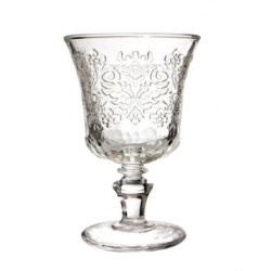 Ποτήρι νερού κολωνάτο με ανάγλυφο 260ml Amboise