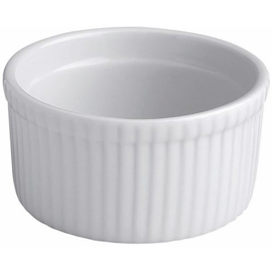 Φόρμα σουφλέ πορσελάνης RAMEKIN 10εκ.