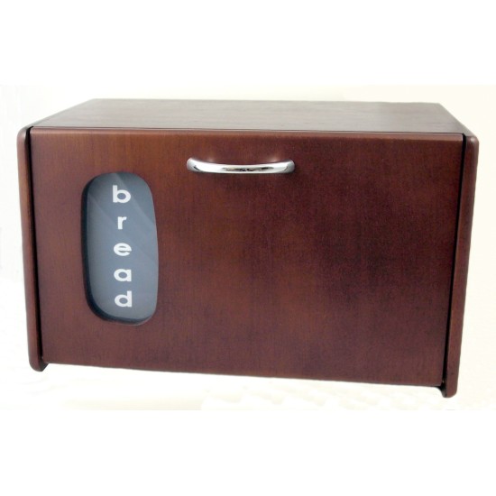 Ψωμιέρα ξύλινη με ντουλάπι 35x22x24εκ.