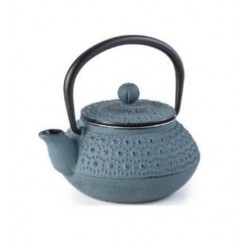 Τσαγιέρα μαντεμένια γαλάζια 300ml Manaos