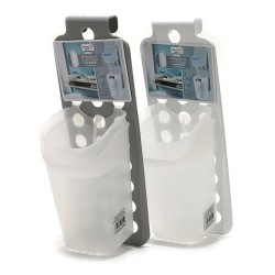 Θήκη μπάνιου κρεμαστή πλαστική 11,8x10x32,5εκ.