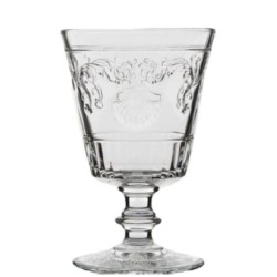 Ποτήρι νερού κολωνάτο με ανάγλυφο 400ml Versailles