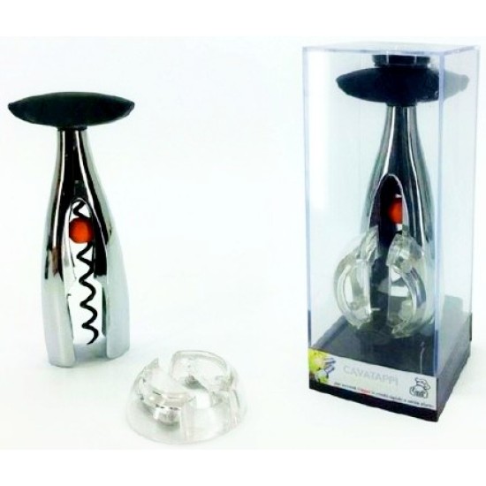 Σετ ανοιχτήρι φελλού με δαχτυλίδι