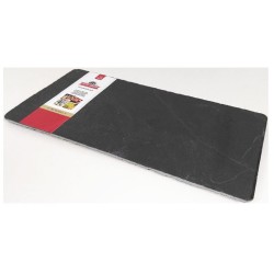 Πλατώ σερβιρίσματος ορθογώνιο σχιστόλιθος 30x15x0,5εκ.