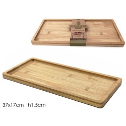 Πλατώ σερβιρίσματος μπαμπού 37x17x1,5εκ.