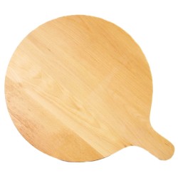 Πιατέλα σερβιρίσματος πίτσας ξύλο οξυάς 49x38x1,7εκ.